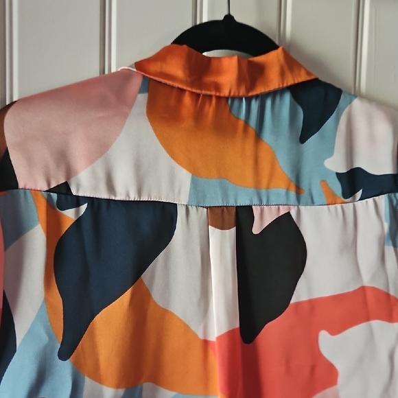 DR2 Multicolor Abstract Pattern Shirt - Picture 5 of 7